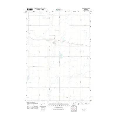 2012 Map of Ortley, 2012 Print