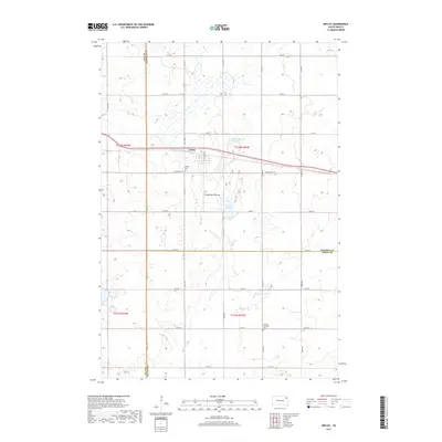 2017 Map of Ortley, 2017 Print