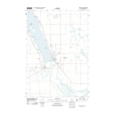 2010 Map of Ortonville, 2010 Print