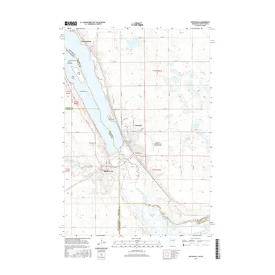 2016 Map of Ortonville, 2016 Print