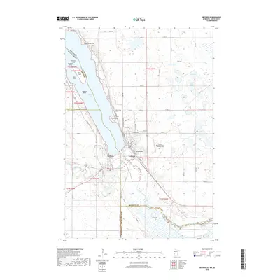 2019 Map of Ortonville, 2019 Print