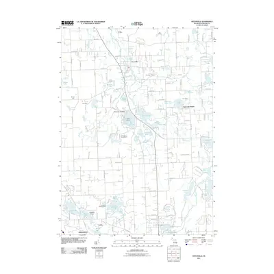 2011 Map of Ortonville, 2011 Print