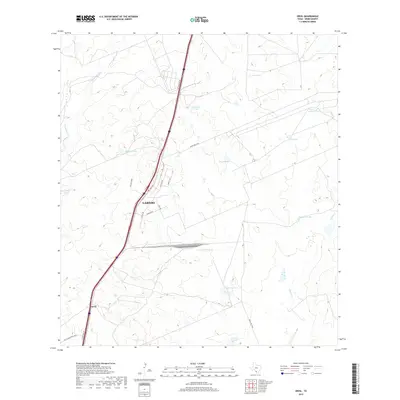 2019 Map of Orvil, 2019 Print