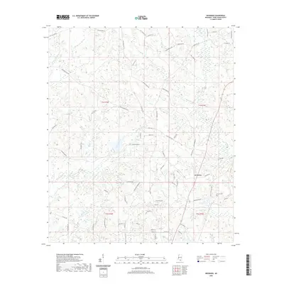 2020 Map of Orvisburg, 2020 Print
