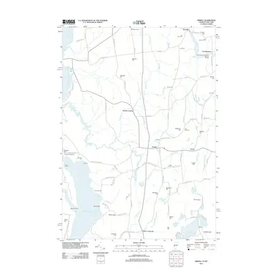 2012 Map of Orwell, 2012 Print