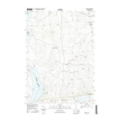 2015 Map of Orwell, 2015 Print