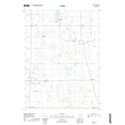 2019 Map of Orwell, 2019 Print