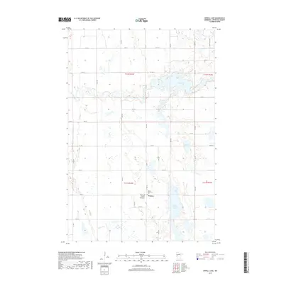 2019 Map of Orwell Lake, 2019 Print