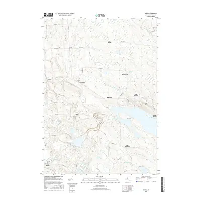 2016 Map of Orwell, 2016 Print