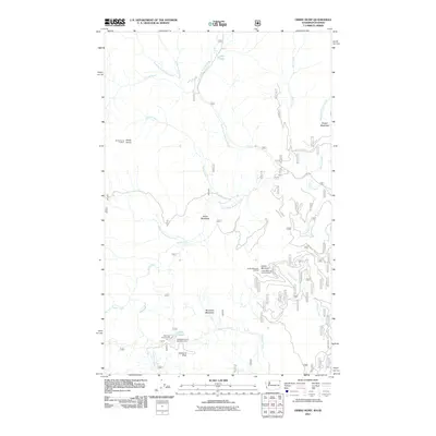 2011 Map of Orwig Hump, 2011 Print