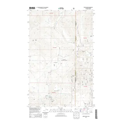 2014 Map of Orwig Hump, 2014 Print