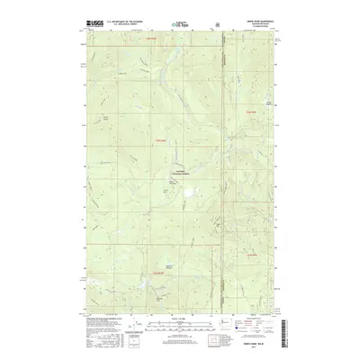 2017 Map of Orwig Hump, 2017 Print
