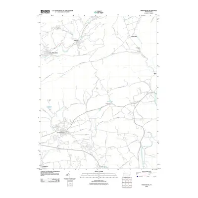 2010 Map of Orwigsburg, 2010 Print