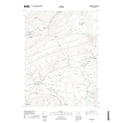 2019 Map of Orwigsburg, 2019 Print