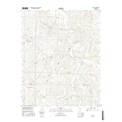 2017 Map of Osage, 2017 Print