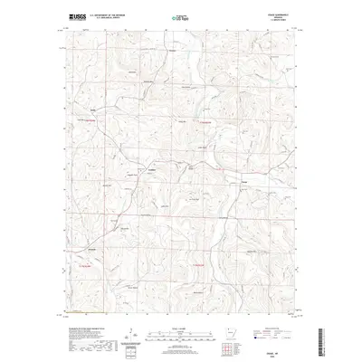2020 Map of Osage, 2020 Print