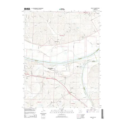 2015 Map of Osage City, 2015 Print