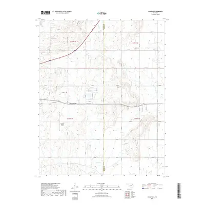 2019 Map of Osage Hills, 2019 Print