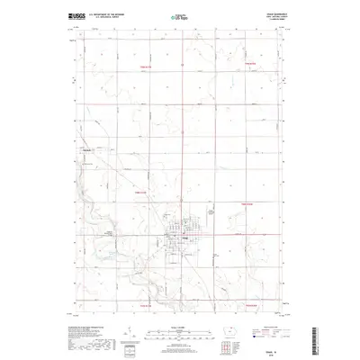2018 Map of Osage, 2018 Print