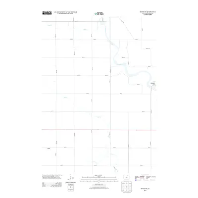 2013 Map of Osage SW, 2013 Print
