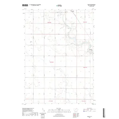2018 Map of Osage SW, 2018 Print