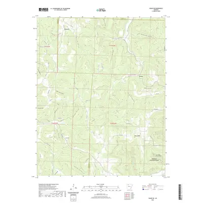 2020 Map of Osage SW, 2020 Print
