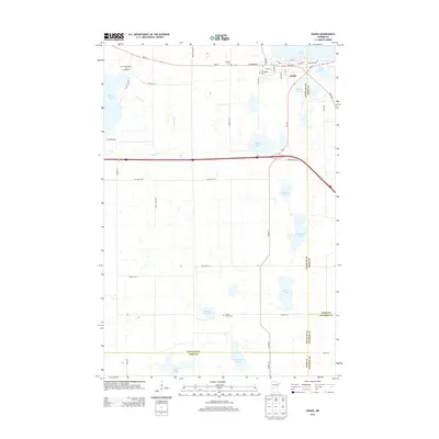 2013 Map of Osakis, 2013 Print