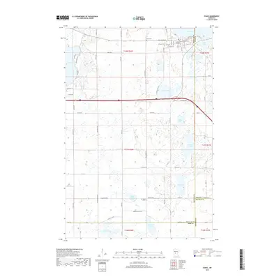 2019 Map of Osakis, 2019 Print