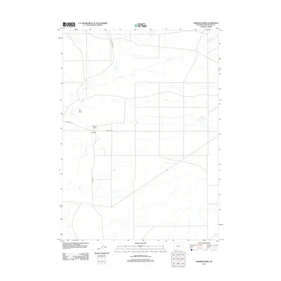 2012 Map of Osborne Draw, 2012 Print