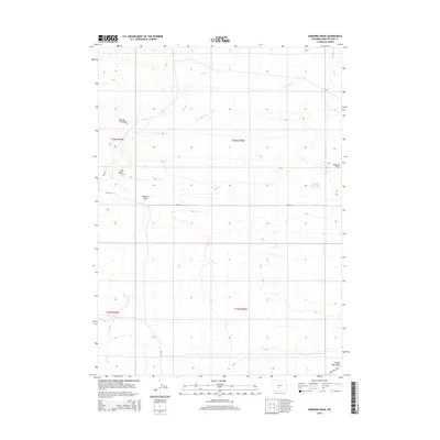 2015 Map of Osborne Draw, 2015 Print