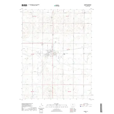 2018 Map of Osborne, 2018 Print