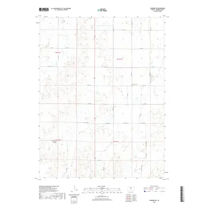 2018 Map of Osborne SW, 2018 Print