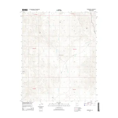 2014 Map of Osborne Well, 2014 Print