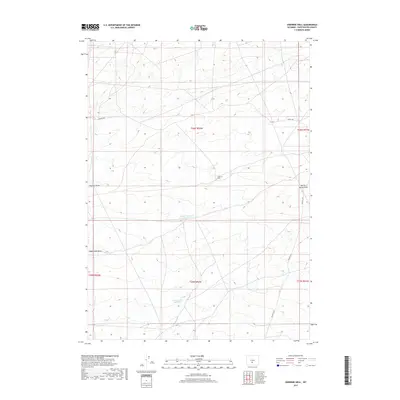 2017 Map of Osborne Well, 2017 Print