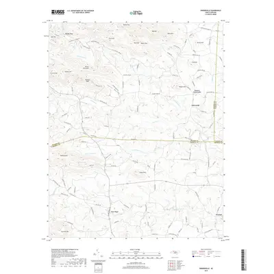 2019 Map of Osbornville, 2019 Print
