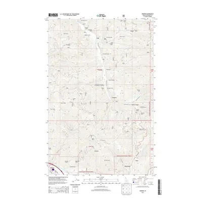 2013 Map of Osburn, 2013 Print