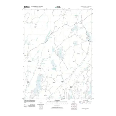2010 Map of Oscawana Lake, 2010 Print