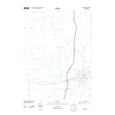 2013 Map of Osceola, 2013 Print