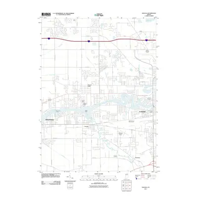2011 Map of Osceola, 2011 Print