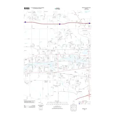 2013 Map of Osceola, 2013 Print