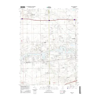 2016 Map of Osceola, 2016 Print