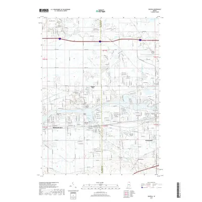 2019 Map of Osceola, 2019 Print