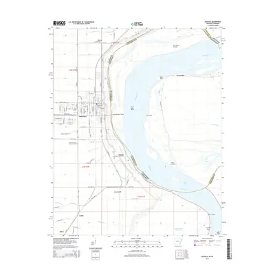 2014 Map of Osceola, 2014 Print