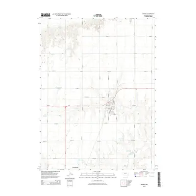 2014 Map of Osceola, 2014 Print