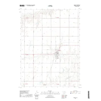 2017 Map of Osceola, 2017 Print