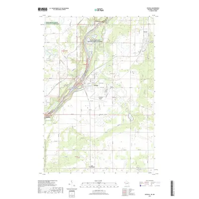 2019 Map of Osceola, 2019 Print