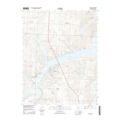 2015 Map of Osceola, 2015 Print
