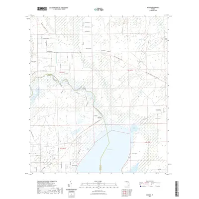 2021 Map of Osceola, 2021 Print
