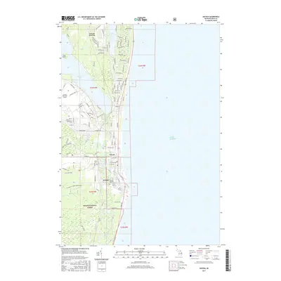 2017 Map of Oscoda, 2017 Print