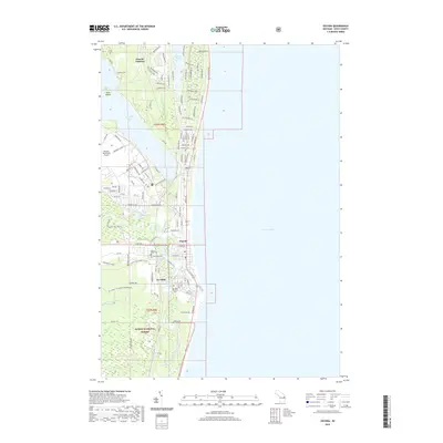 2019 Map of Oscoda, 2019 Print